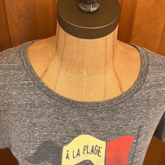 EUC Anthropologie Sol Angeles Merci T-shirt Size S - Picture 6 of 9